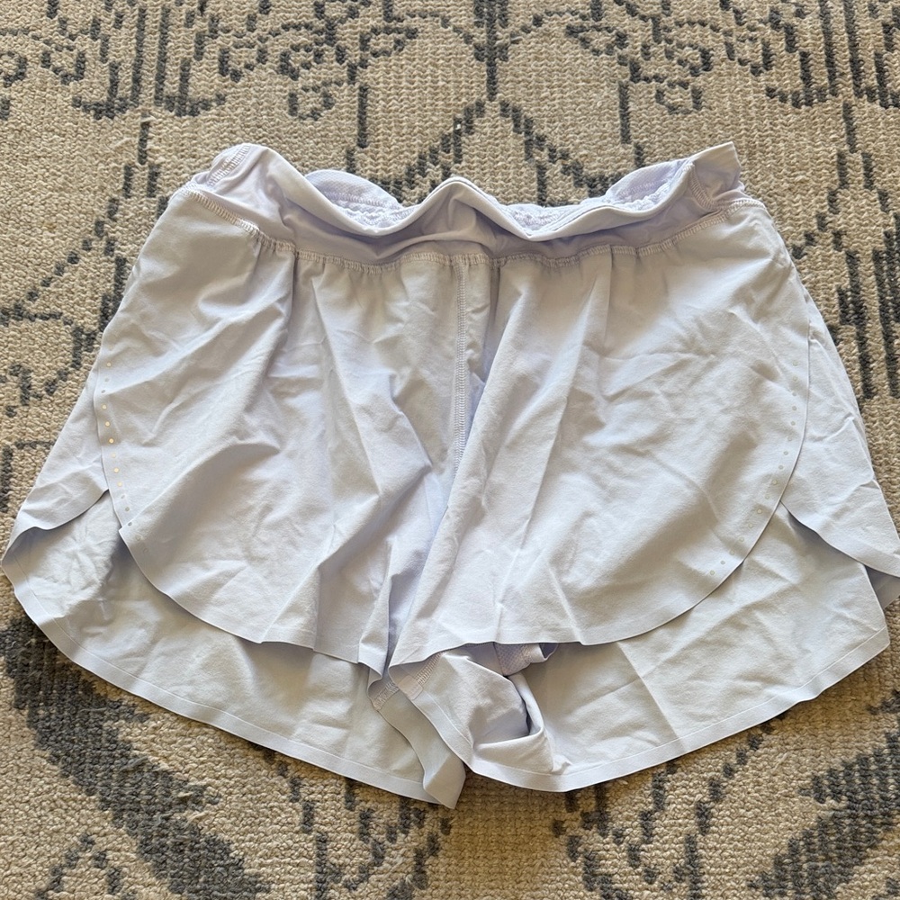 Fast & Free Light Lavendar Shorts